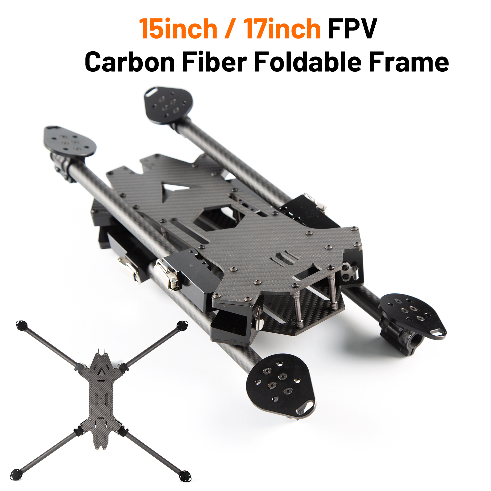 15inch /17inch FPV Carbon Fibe - Drone Kit Long Range recension och pris