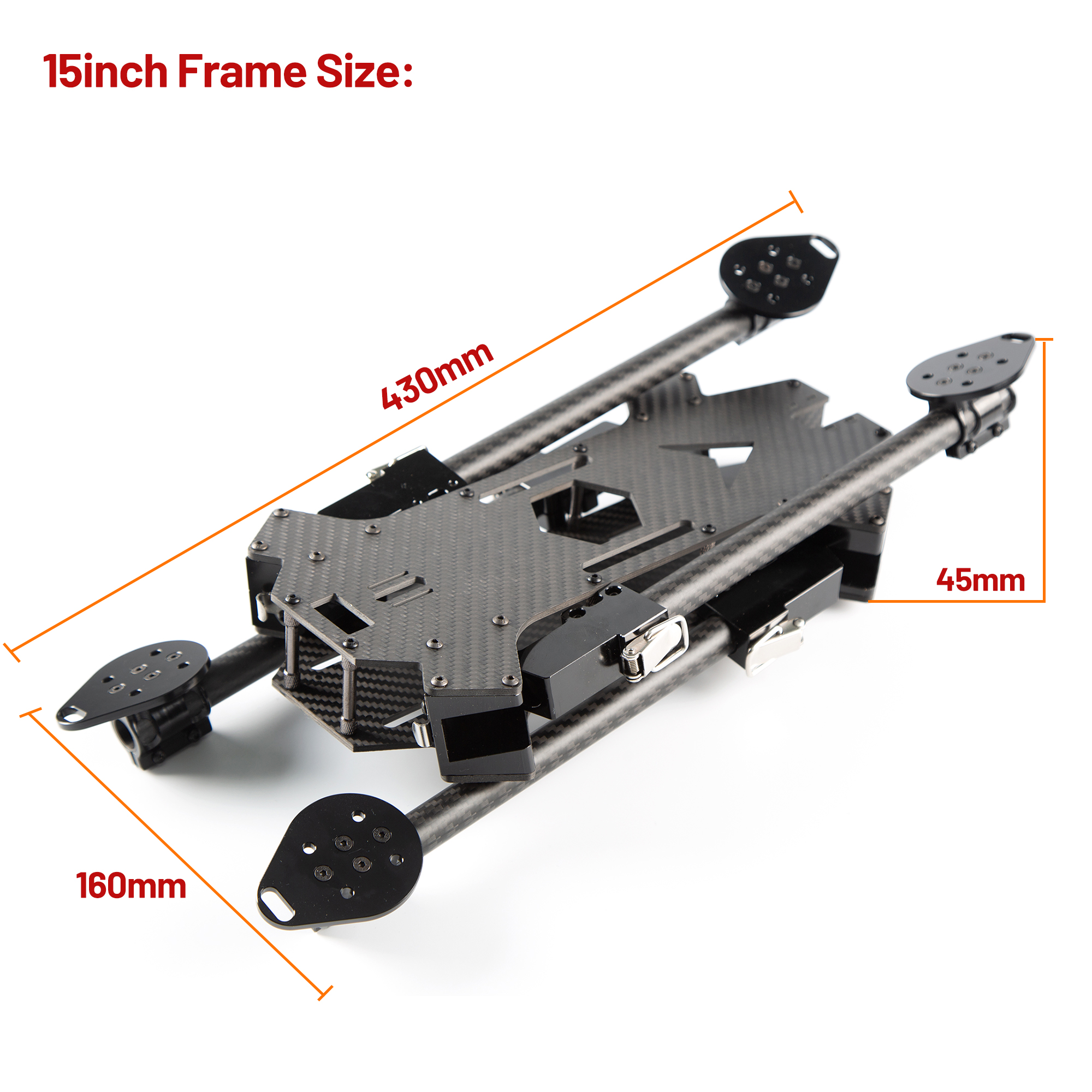 15inch /17inch FPV Carbon Fibe - Drone Kit Long Range recension och pris