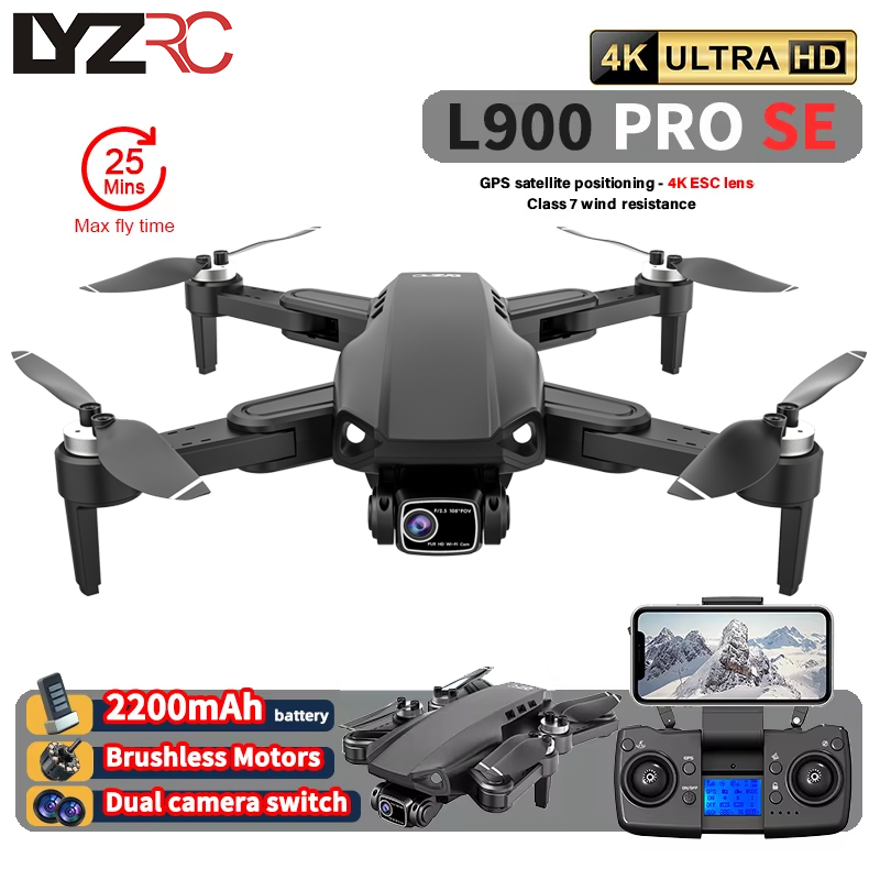 L900 Pro SE MAX GPS Drone 4K P - Drone Kit Professional recension och pris