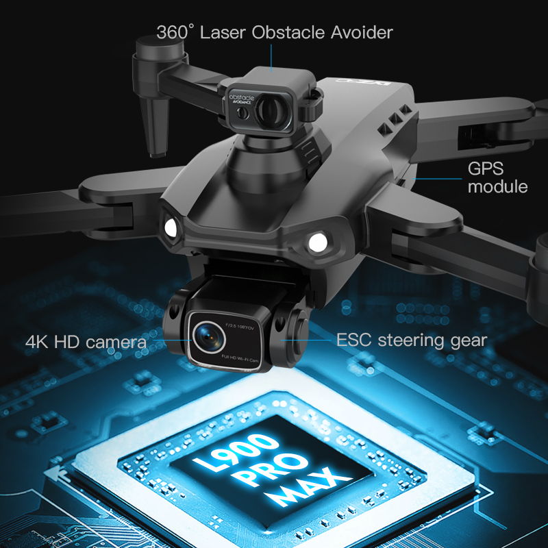 L900 Pro SE MAX GPS Drone 4K P - Drone Kit Professional recension och pris