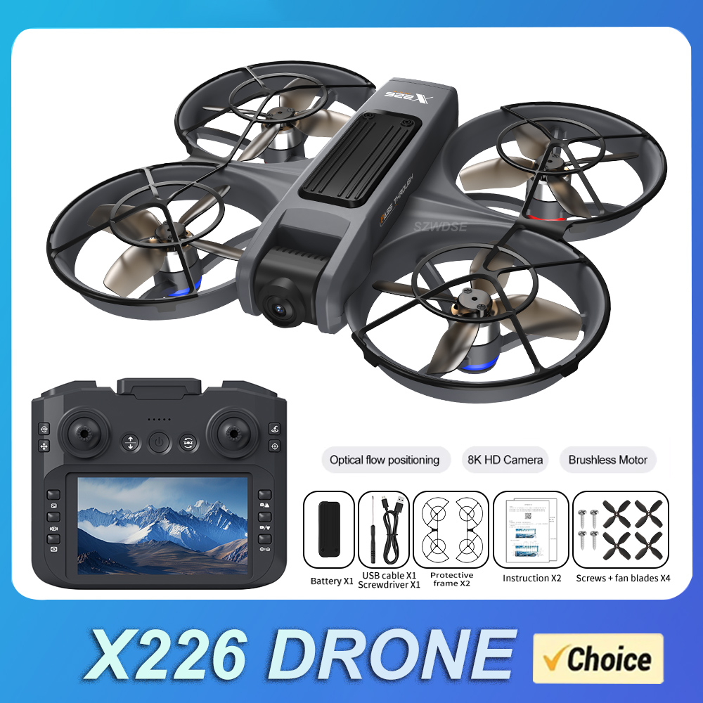 NEW X226 RC Drone 2.4G 5G WIFI - Drone Kit Professional recension och pris