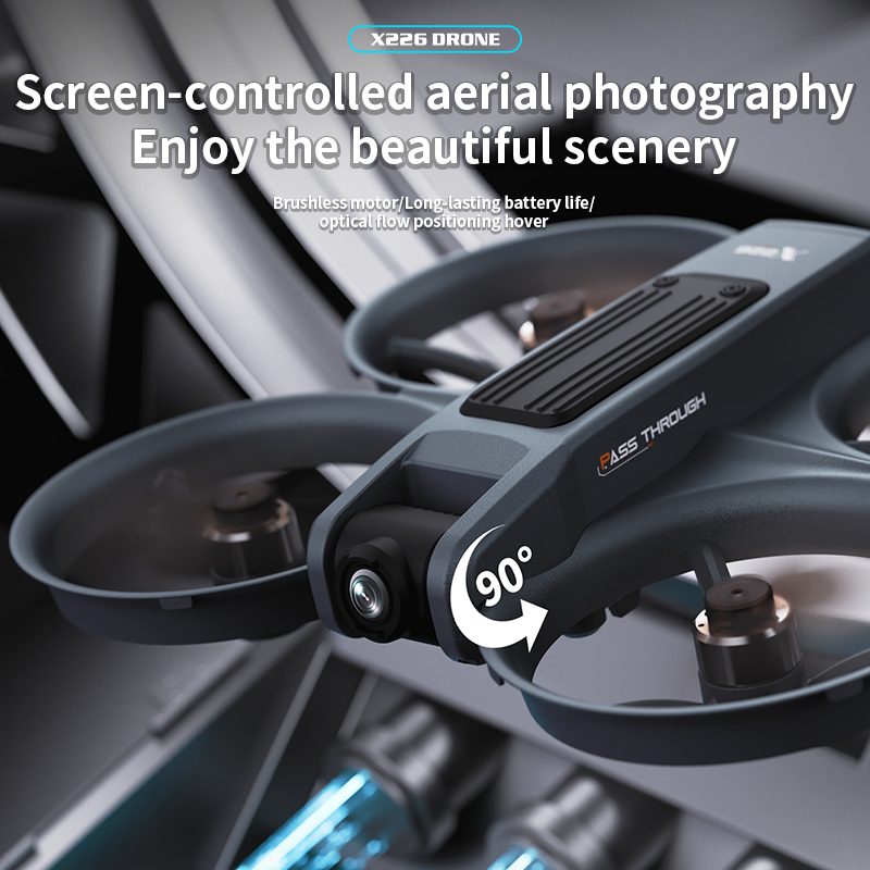 NEW X226 RC Drone 2.4G 5G WIFI - Drone Kit Professional recension och pris