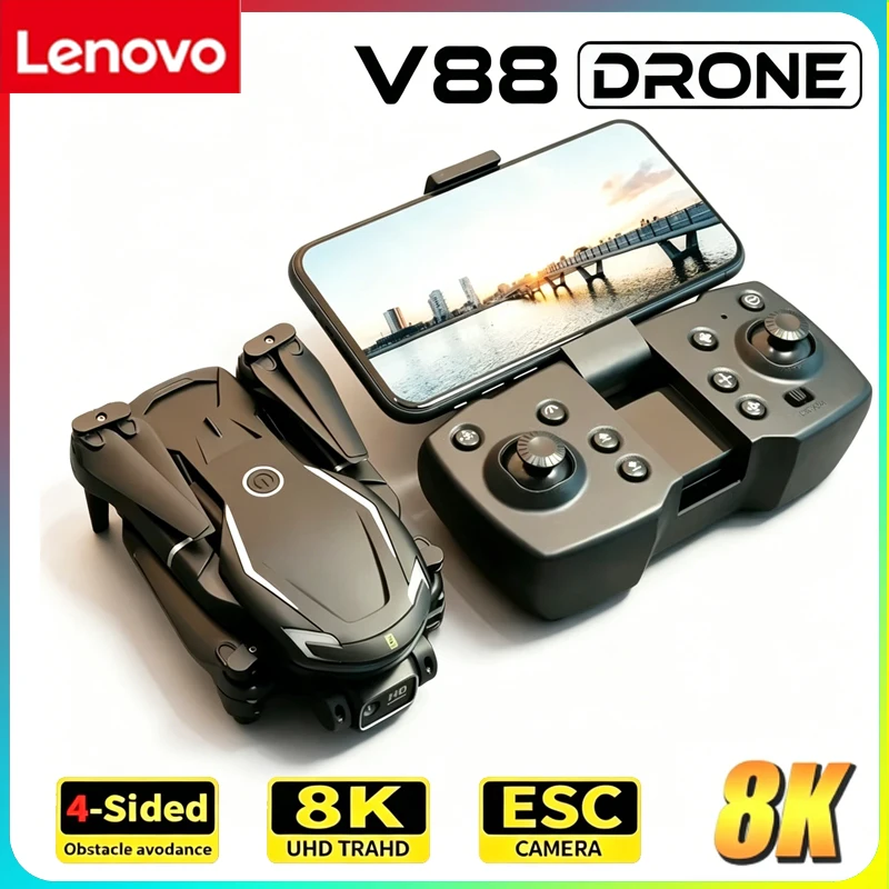 Lenovo 2026 New V88 Profession - Drone Kit Long Range recension och pris