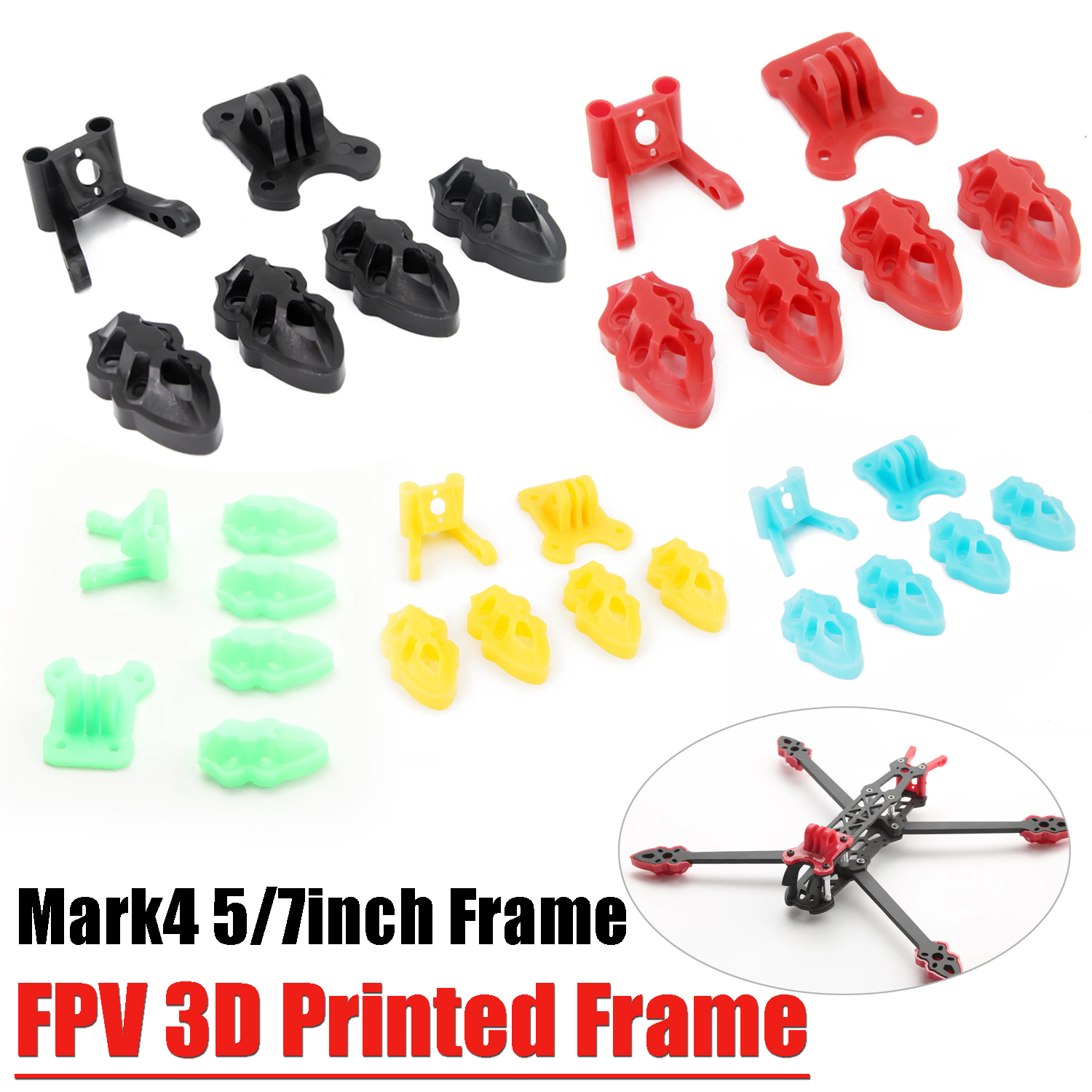 Mark4 5inch / 7inch FPV Frame  - Drone Kit Octocopter recension och pris