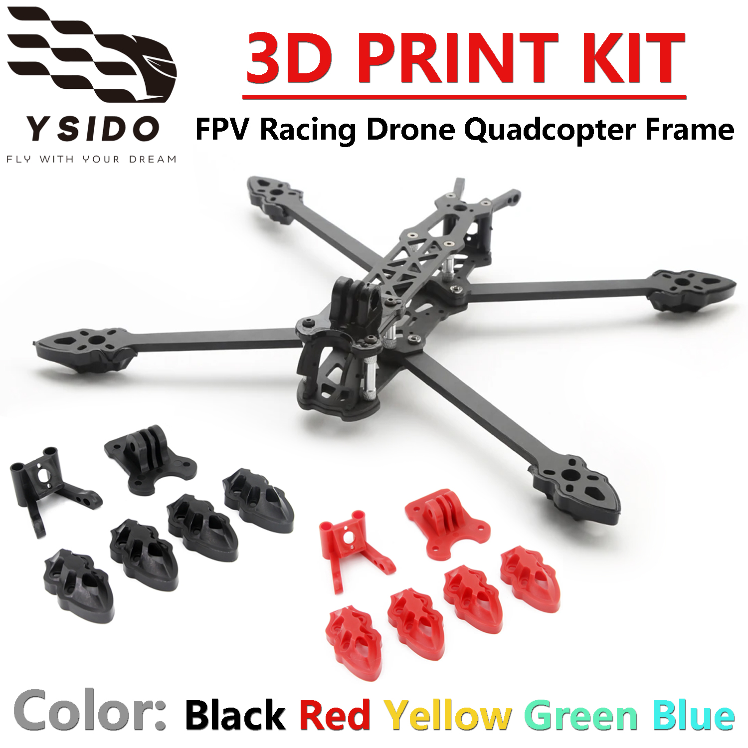 Mark4 5inch / 7inch FPV Frame  - Drone Kit Octocopter recension och pris