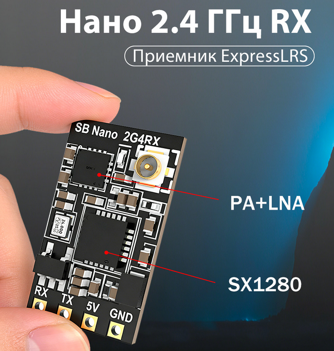 SpeedyBee Nano 2.4G ExpressLRS - Drone Kit Long Range recension och pris